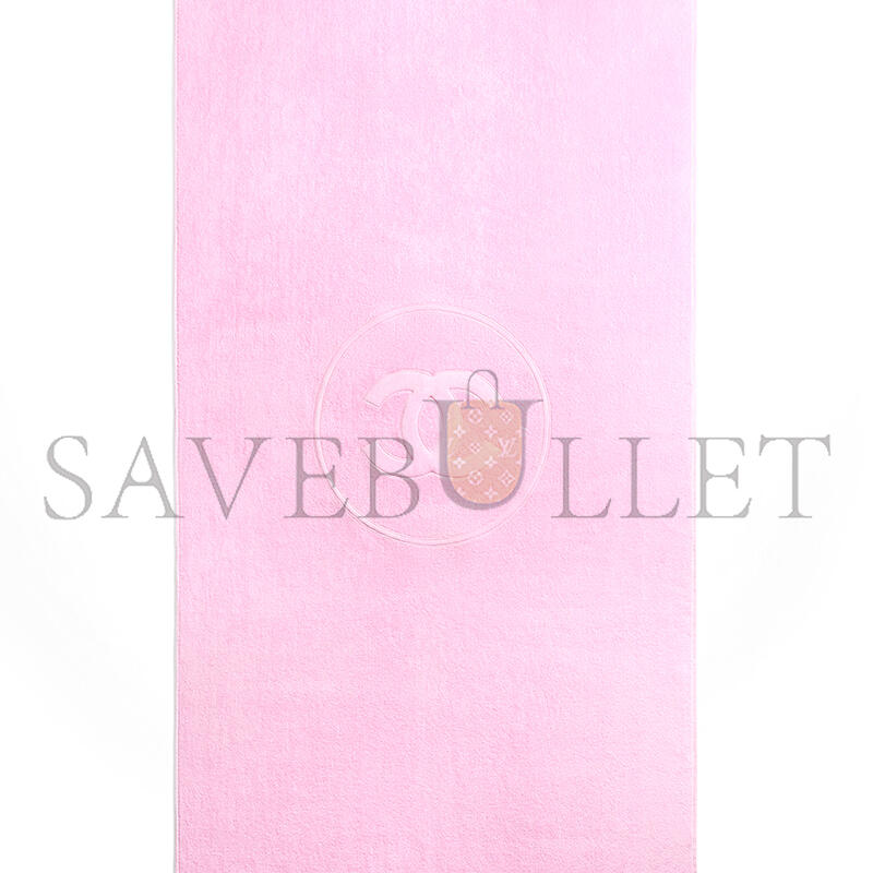 Ch**el coco beach 2025 collection beachwear set cotton pink aaa938 b20128 (58*38*20cm)